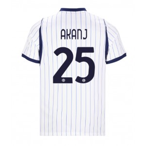 Inter Milan Manuel Akanji #25 Jalkapallovaatteet Vieraspaita 2026-27 Lyhythihainen